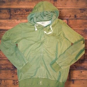 Men's Chor Clothing Company Olive Green Full Zip Jacket w/Hood Size Large